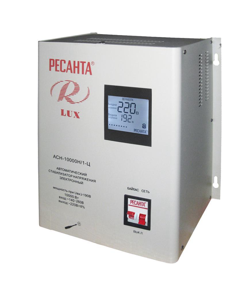 Стабилизатор АСН-10000Н/1-Ц  Ресанта Люкс