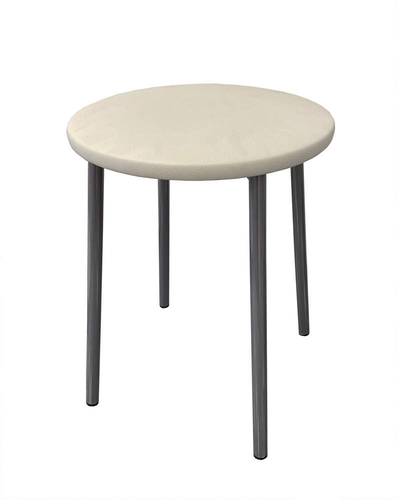 Табурет МИС 11 черный муар/бежевый