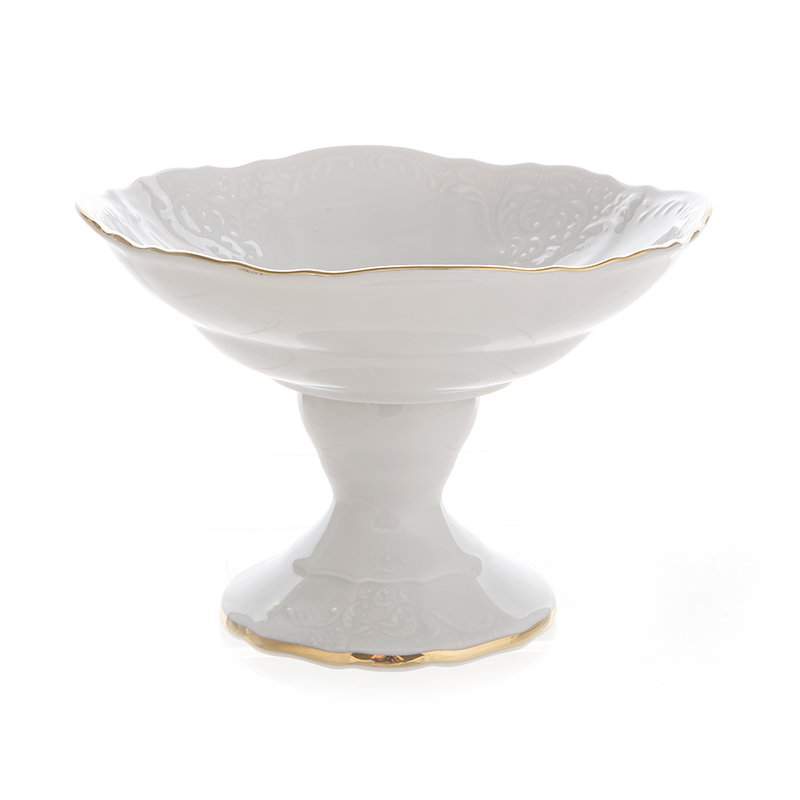 BERNADOTTE Отводка золото Конфетница на ножке 16см P175NK16KQ1M311011/БТФ1437