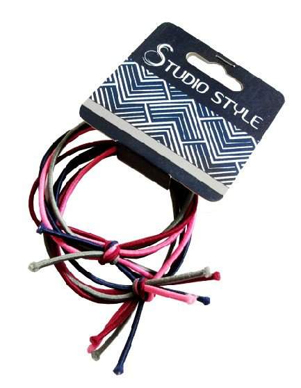 STUDIO STYLE Украшение д/волос 45337-4909 резинки разноцветные 2шт