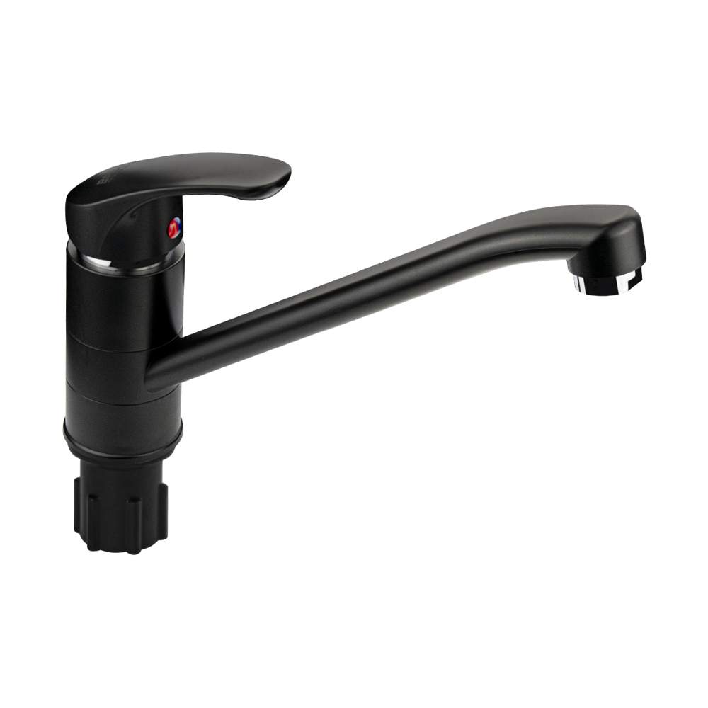 Смеситель BRIMIX  5902  на кухню шар. повор. черный пластик АБС