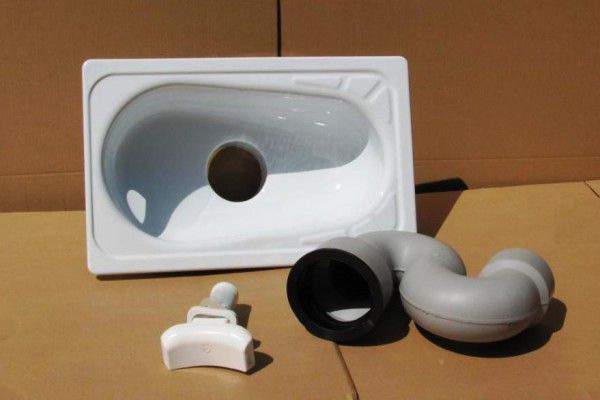 Унитаз напольный Чаша Генуя 444942 + сифон 444966