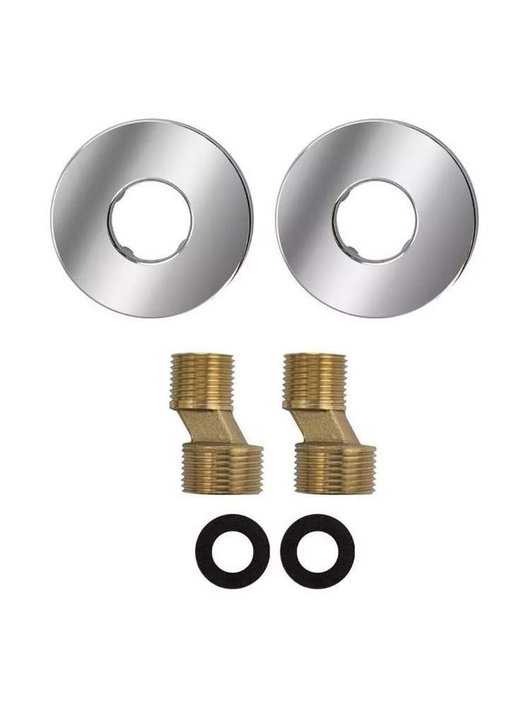 Комплект Санакс : 2 эксцентр.+ 2 чашки , латунный  00009