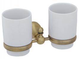 Стакан Veragio GIALETTA VR.GIL-6442.BR  2-ой настен. керамика/бронза