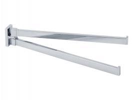 Полотенцедержатель Veragio RAMBA VR.RMB-4924.CR  30см  2-ой поворотный  хром