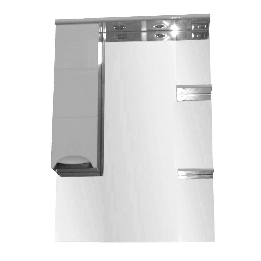 Зеркало Стиль Соло-80  левое с Фрезеровкой (800*1025*170)