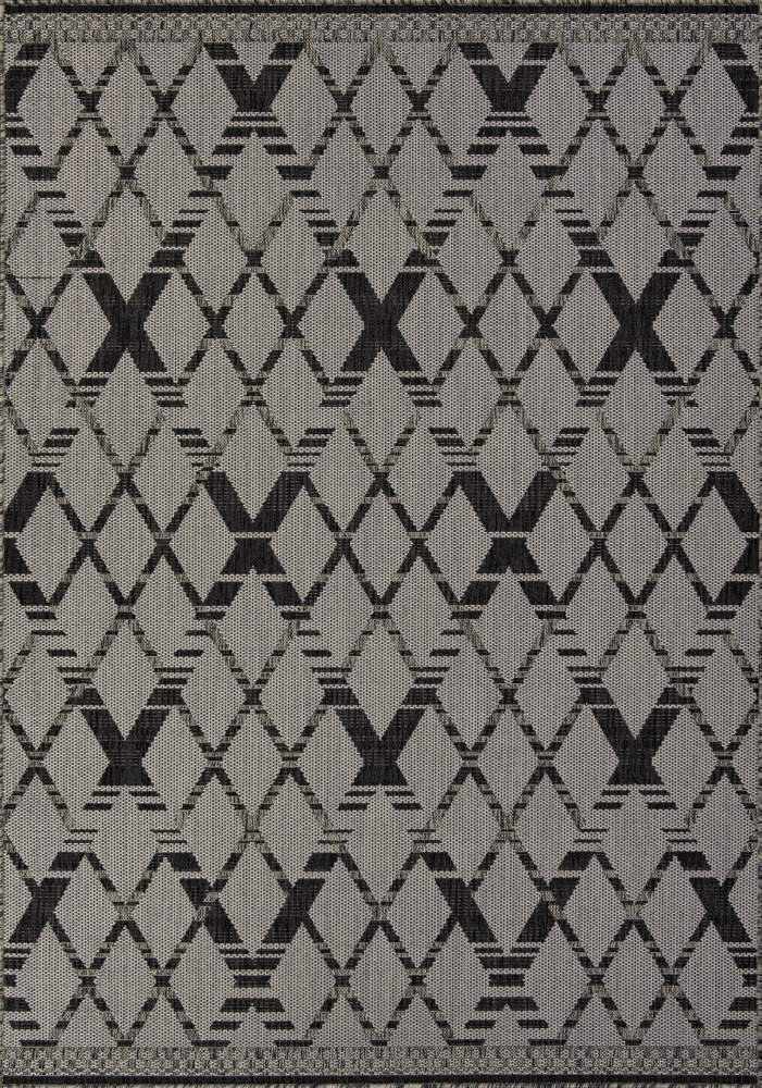 Ковер KAIR  S135  2,0x2,9  STAN, BLACK-GRAY