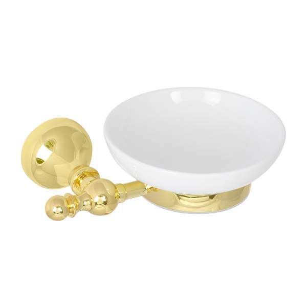 Мыльница Veragio GIALETTA VR.GIL-6450.DO  настенная  керамика/золото