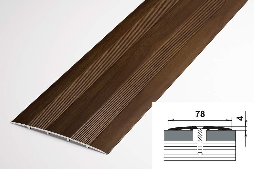 Профиль стыкоперекрывающий ПС 18.900.094 венге