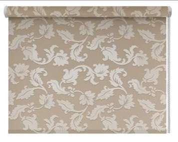 Штора рулонная универсальная с/з 80%  Жаккард Вояж  Беж.   52*170 