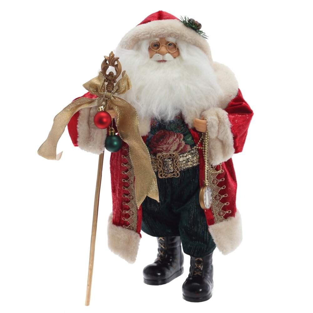 REMECO COLLECTION Дед Мороз 821631 красный/золото 30х17х49см