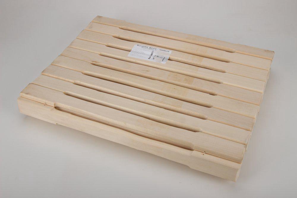 Коврик Банные штучки  дер., липовая рейка  50х150см  34001