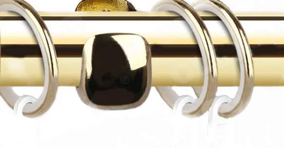 Карниз  35мм U-шина короб 18см Золото 2,4