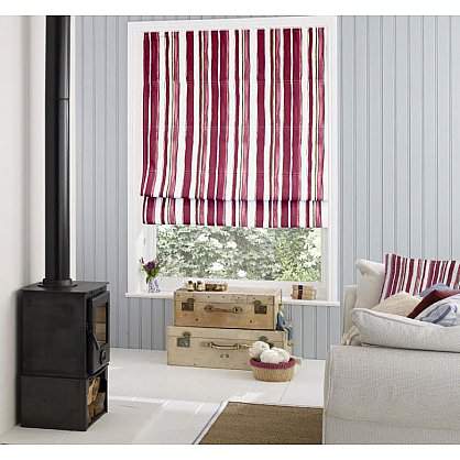 Римская штора ткань  Вишневый сад  80х160