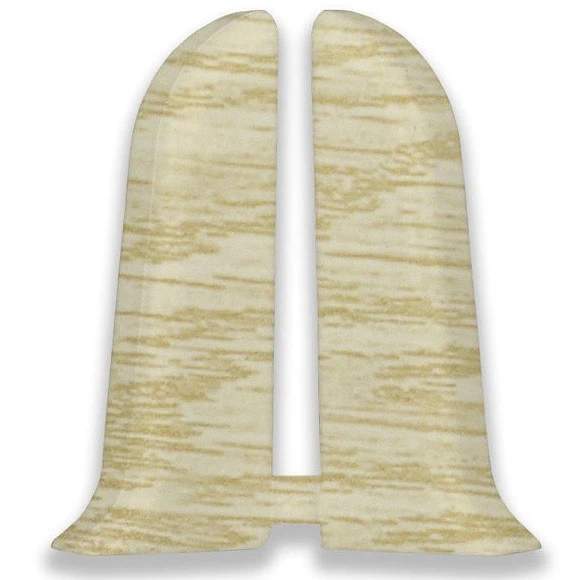 218 Заглушки торцевые (пара)  Идеал Комфорт, Дуб европейский, 55мм