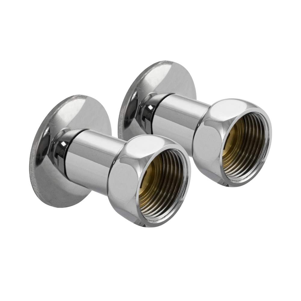 Американка хром/прям. к полотенцесуш. 1х 1/2  133  2шт