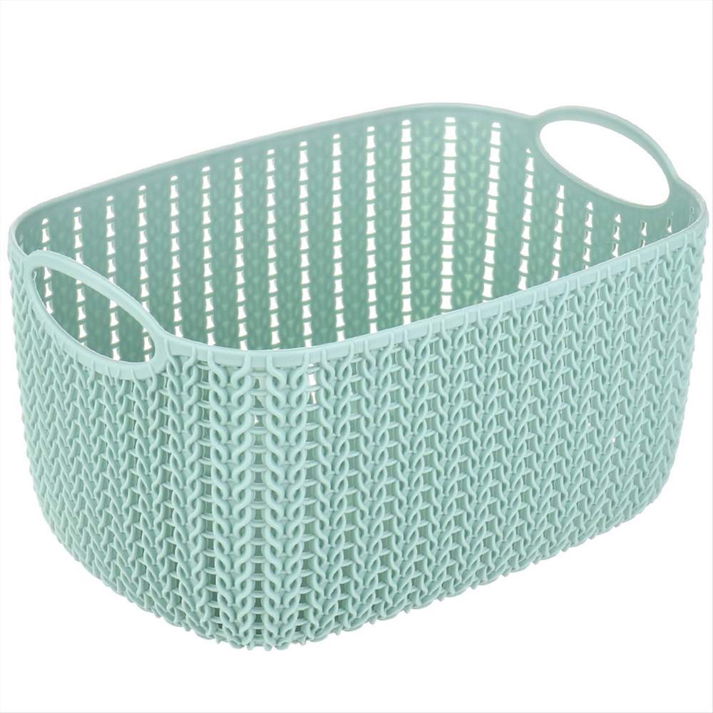 Корзинка д/хранения  Фисташка с руч. 4л  М2380 фист/243917