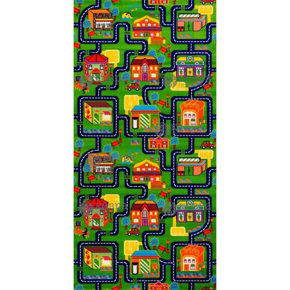 Ковер Baby  New 6046  2,0х3,0   Yeshil/Lacivert