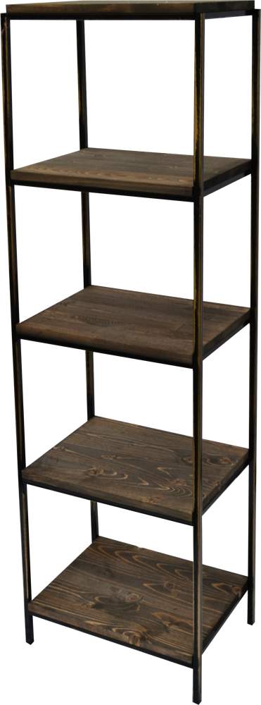 МЕТАЛЛ-ДЕКОР Полка №1329 Лофт h150х30х42см 5-ти ярусная 