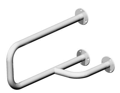 Поручень д/инвалидов настенный ПН-07.02 правый