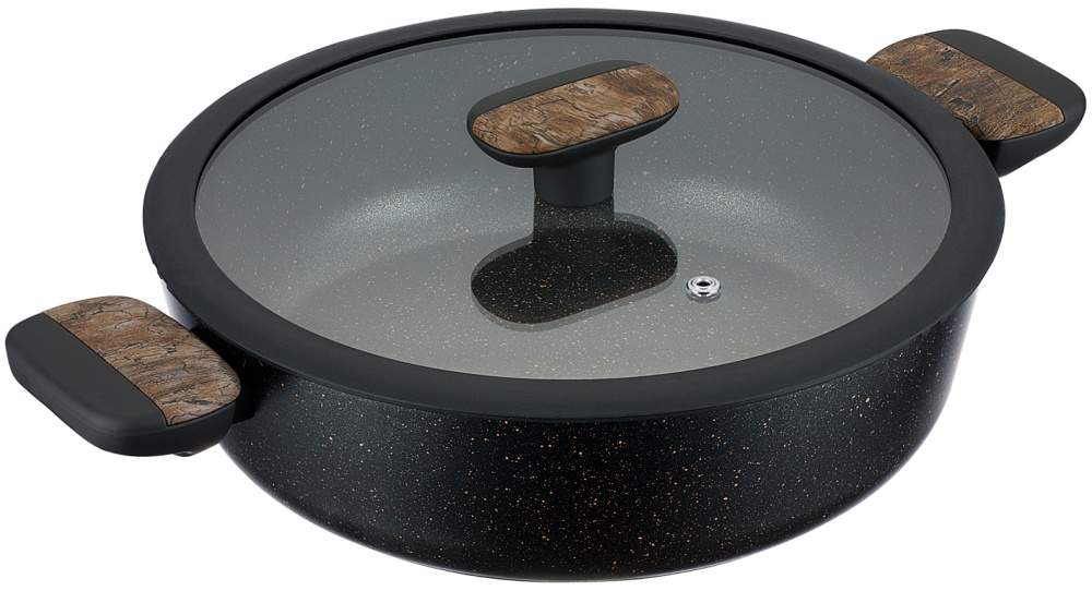 REGENT INOX Linea Albero Сотейник 3300мл 28см с/кр индукция 62-1226