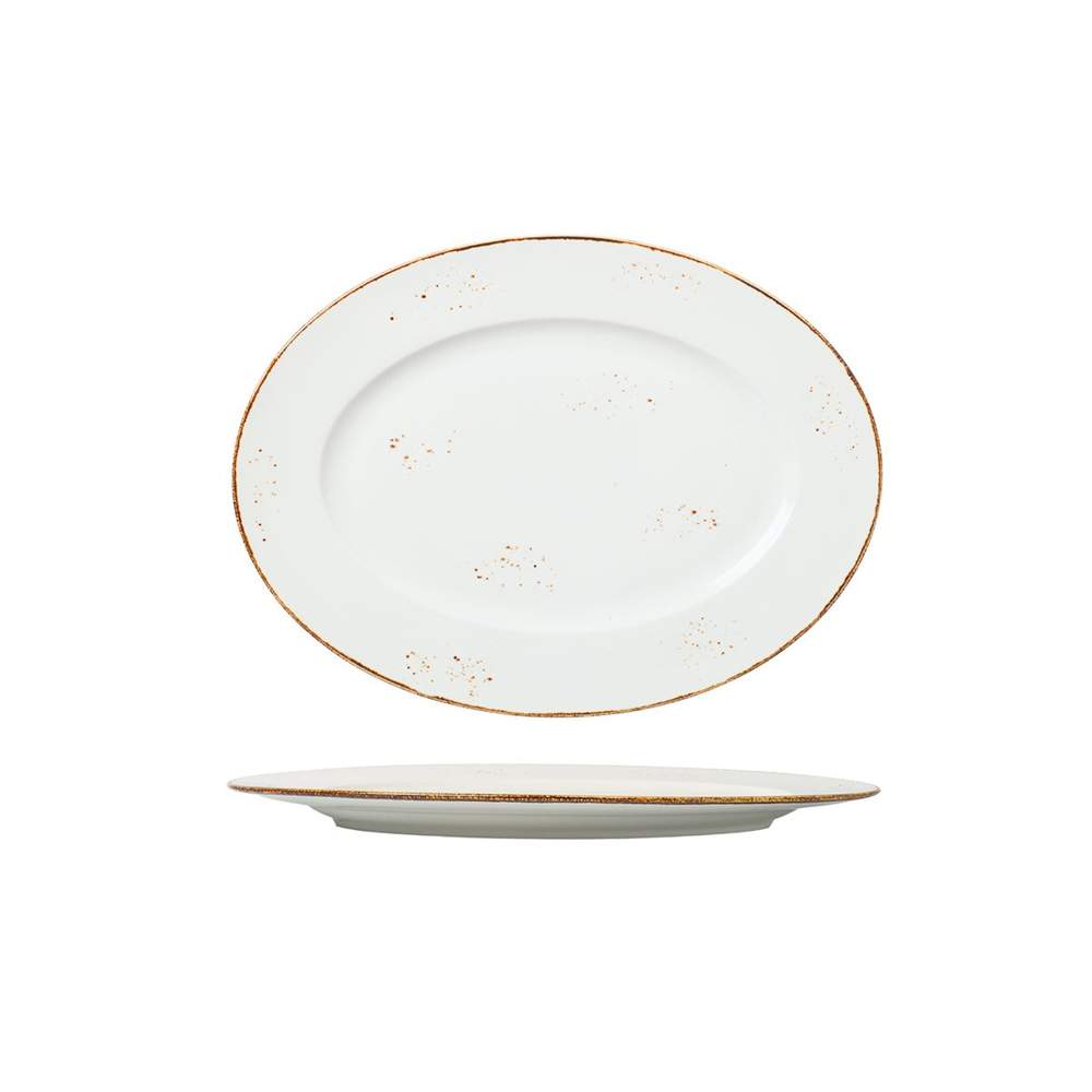 P.L. Noble Grace Блюдо овальное 81221675 d-30см h-22,5см фарфор 