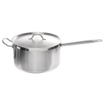 LUXSTAHL Сотейник кт758 10л d.280 h.160 с двумя ручками 3-е дно Индукция  