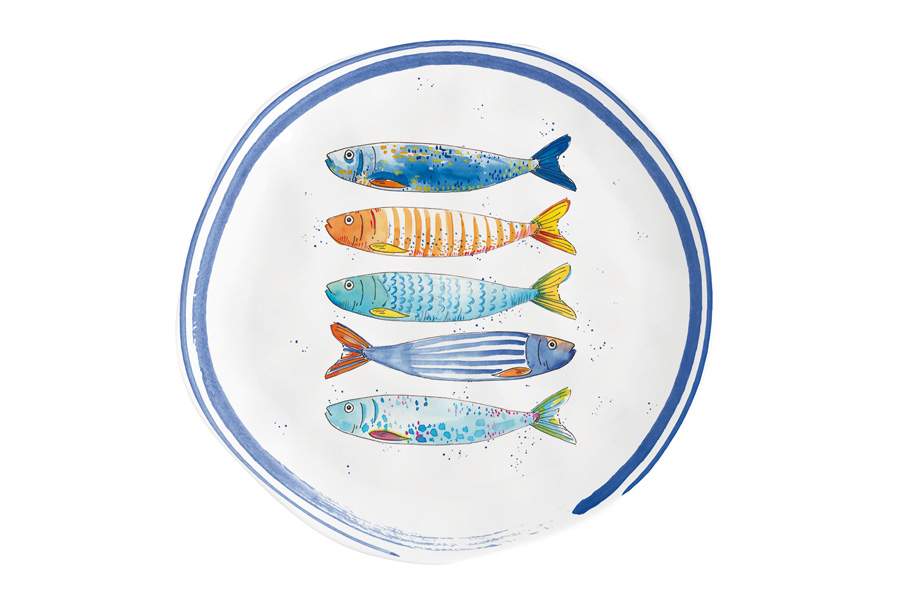 EASY LIFE Морской берег Тарелка закусочная 21см EL-R1982/BORD