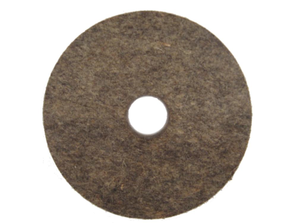 Круг войлочн. серый 125х20хМ14 грубошерстный  002-01-030