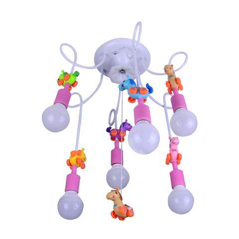 BMelectric - BM352B  Светильник  потолоч.  Е27*6  220W  металл-пластик