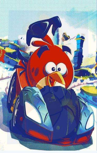 Ковер Baby New  6248  1.5х2.3  Kirmizi/Lacivert