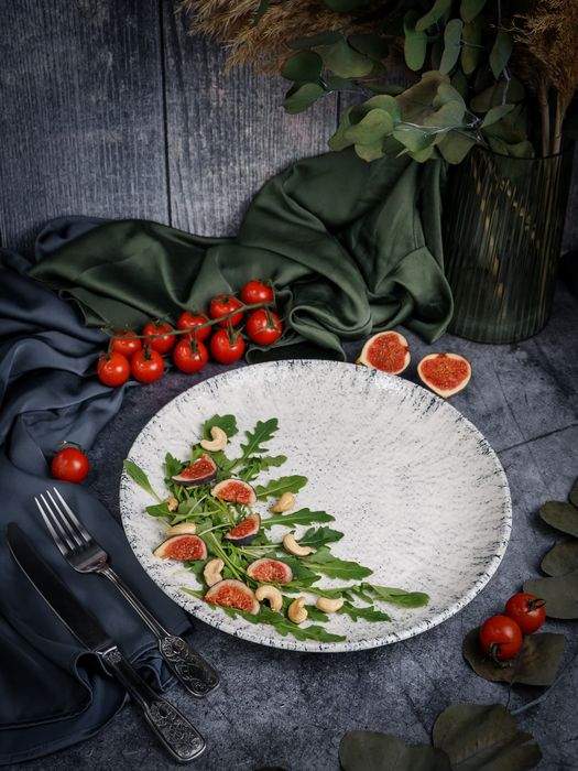 PORLAND Blizzard Тарелка 187631 мелкая без борта 30см фарфор