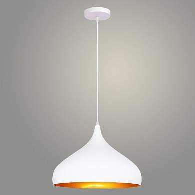 Подвес 7558/320 WT+GD белый/золото 1х40W E27 d320 h280, TXN22