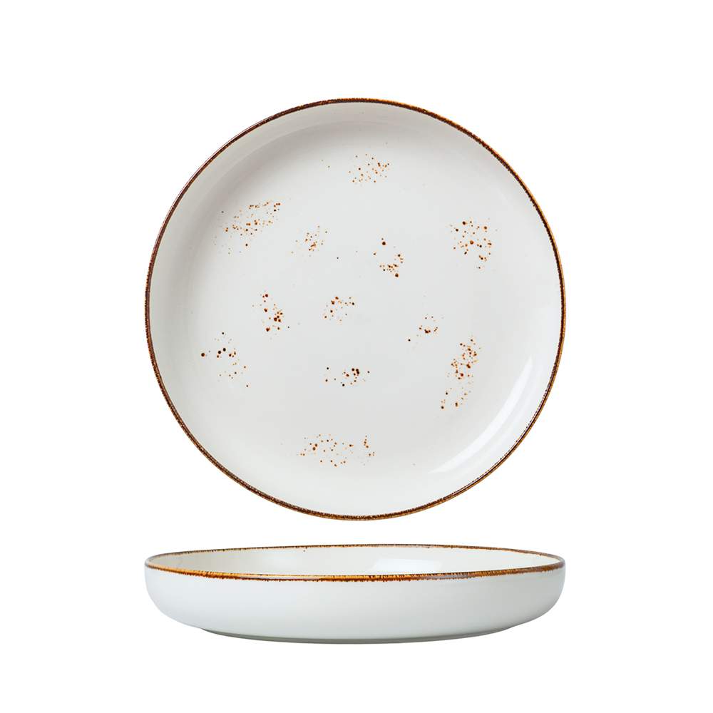 P.L. Noble Grace Тарелка с бортом 81221673 d-25,5см h-4см фарфор (4)