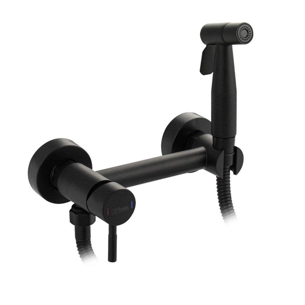 Смеситель GFmark 2448 с гигиеническим душем черный 