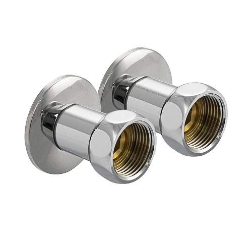 Американка хром/прям. к полотенцесуш. 1х 3/4  132  2шт