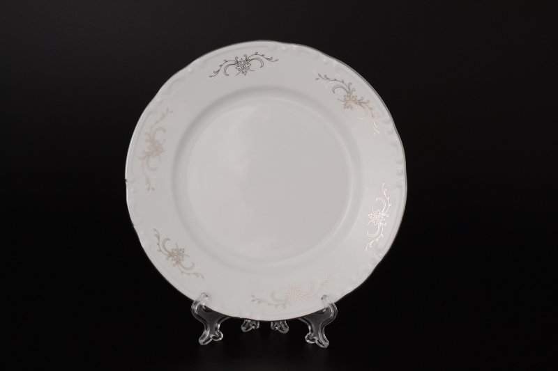 CONSTANCE Серый орнамент Набор тарелок десертных 17см/6шт 7351100 БТФ0578/15934