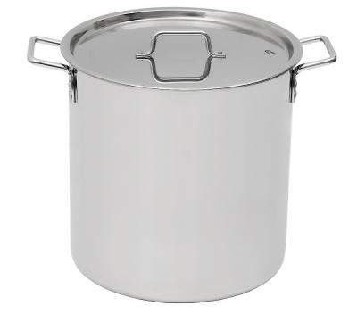 КАТУНЬ Общепит Котел 70л d45 h48 высокий с мет.крышкой нерж.тройное дно КТ-ОБ-70 КВ