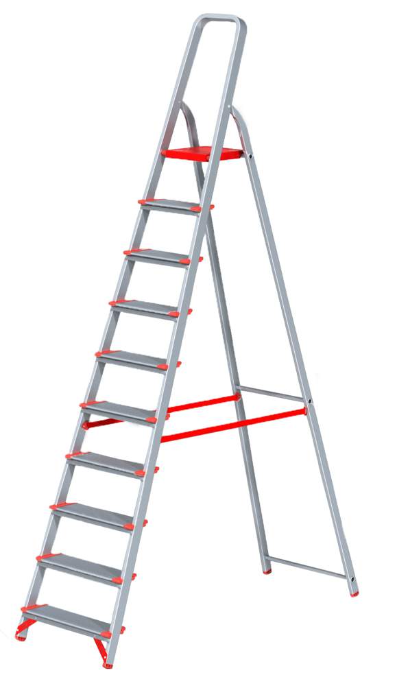 Стремянка  Новая высота  10 ступеней с шириной 130мм  5110110