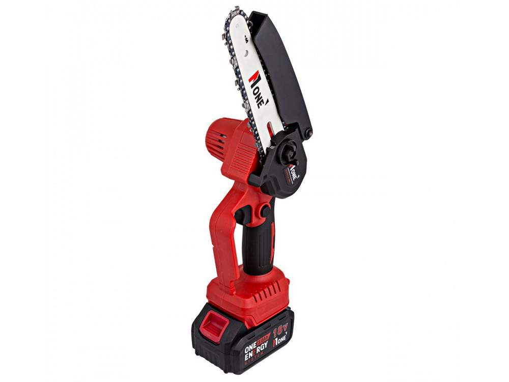 Пила цепная NUMBER ONE ECS18/2.0-PRO акк.,З/У (18V,2,0Ач, кейс)