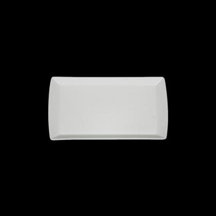 CORONE White Блюдо фк981 прямоугольное 200х115х17мм (72)