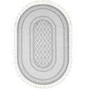 Ковер Toronto  7546_BX23  0.8х1.5 Beige/Beyaz  овал