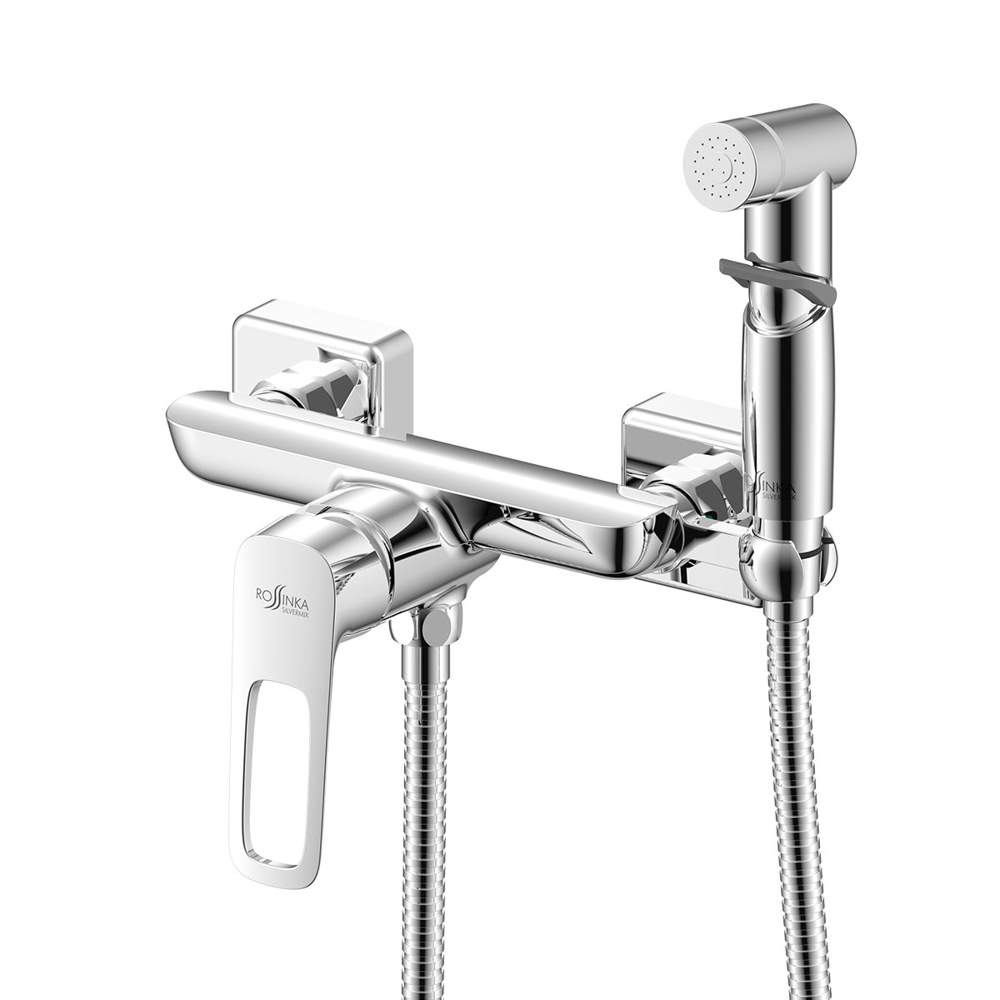 Смеситель Rossinka  RS46-52  с гигиен.душем  хром