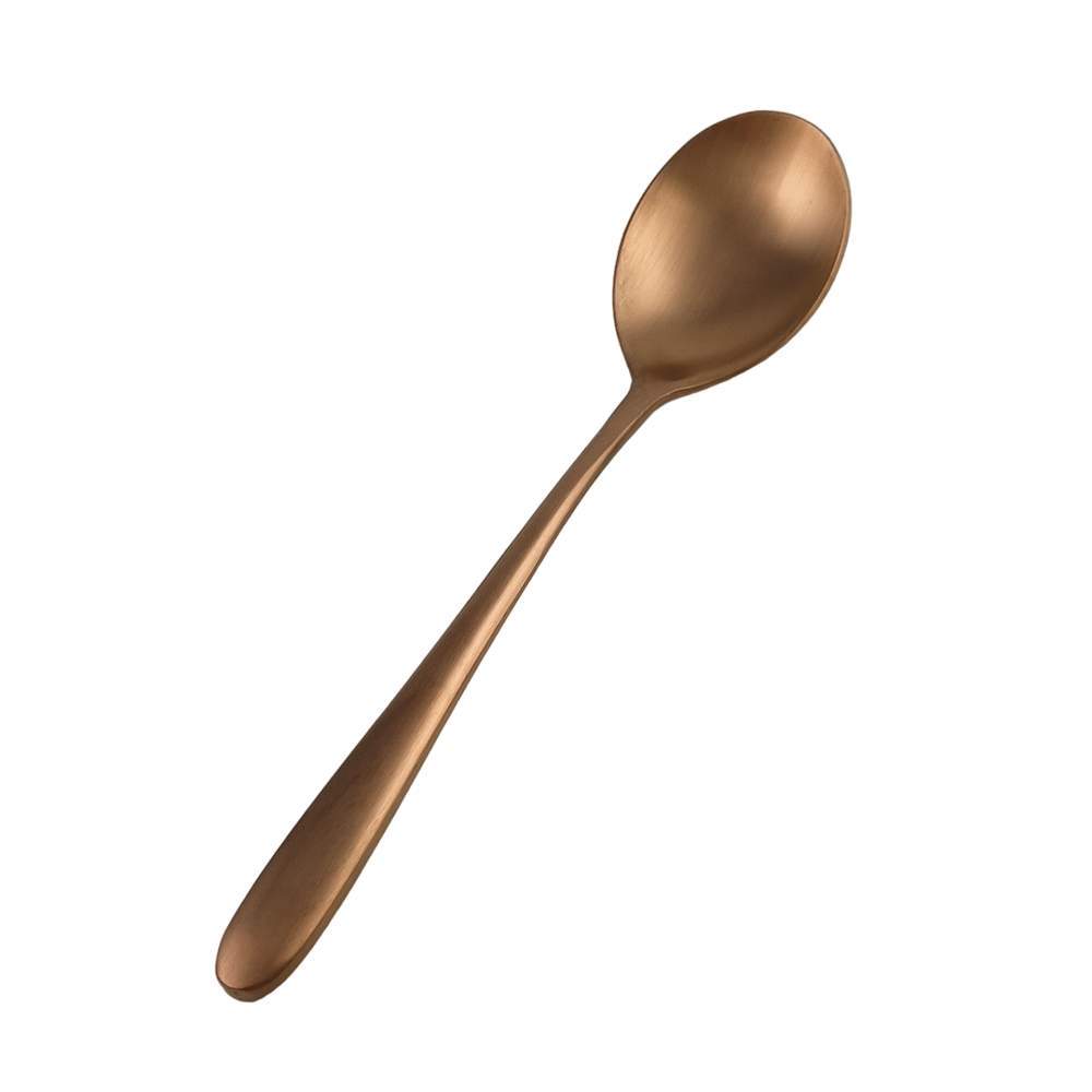 P.L. Proff Cuisine Alessi-Copper Ложка столовая 210мм PVD покрытие медь матовая 81280007