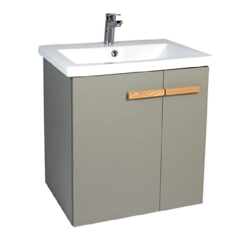 Тумба п/умыв. Мюнхен 70  2ств.+ раковина COMO 70 (Хаки)