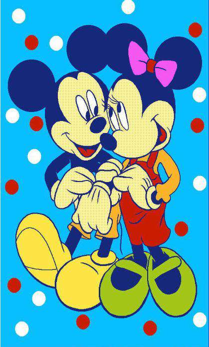 Ковер Baby New  6206  1,0х2,0  Mavi/Mavi