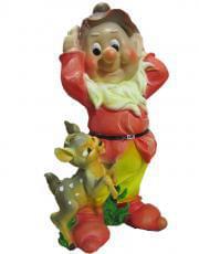 Гном  ФП107  с олененком  50см  