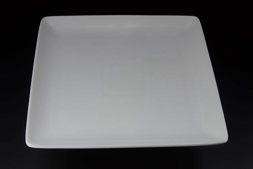 CORONE White Блюдо фк020 квадратное 264х264х23мм
