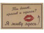 Коврик придверный  50х80  DABAR дизайн 139