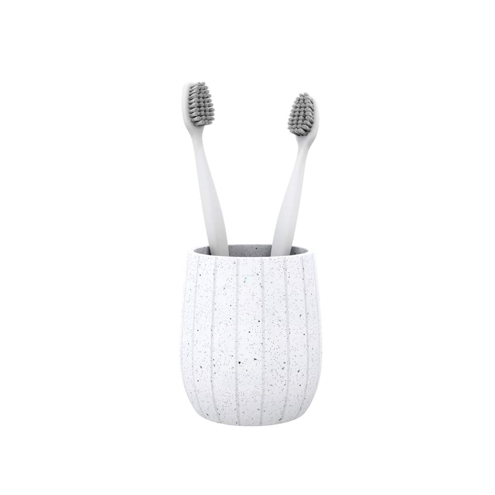 Стакан настольный, WAVE, полирезин FOR-WAV044W